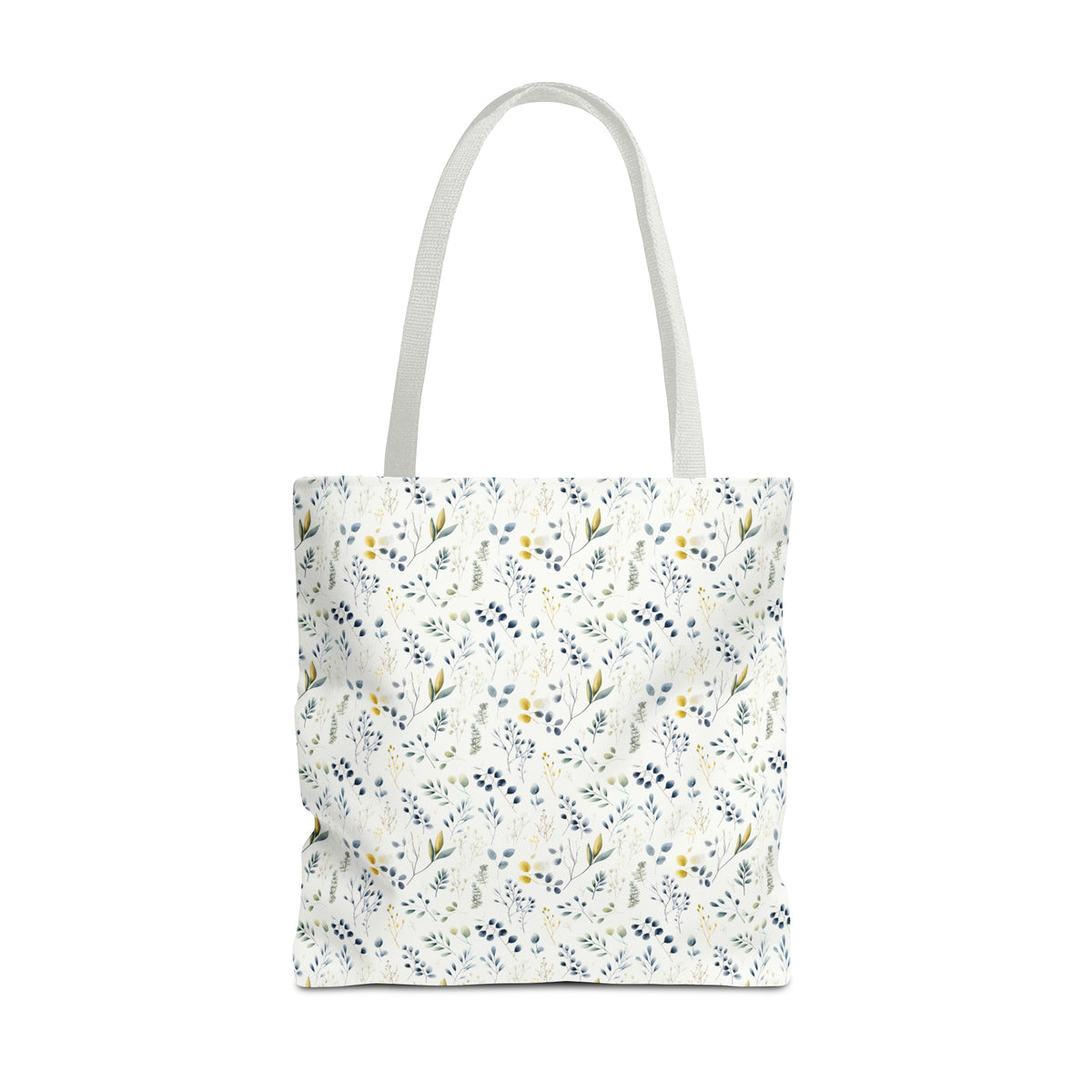 Botanicals Floral Pattern, Watercolour, Flowers, Tote Bag (AOP)