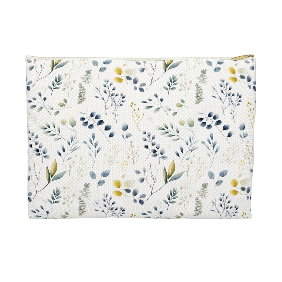 Botanicals Floral Pattern, Watercolour, Flowers, Accessory Pouch