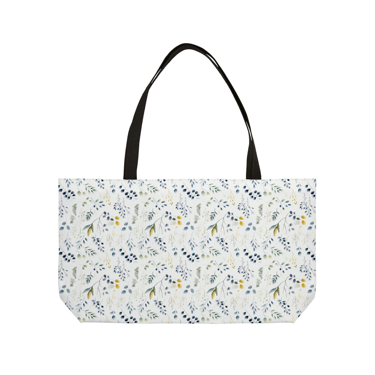 Botanicals Floral Pattern, Watercolour, Flowers, Weekender Tote Bag