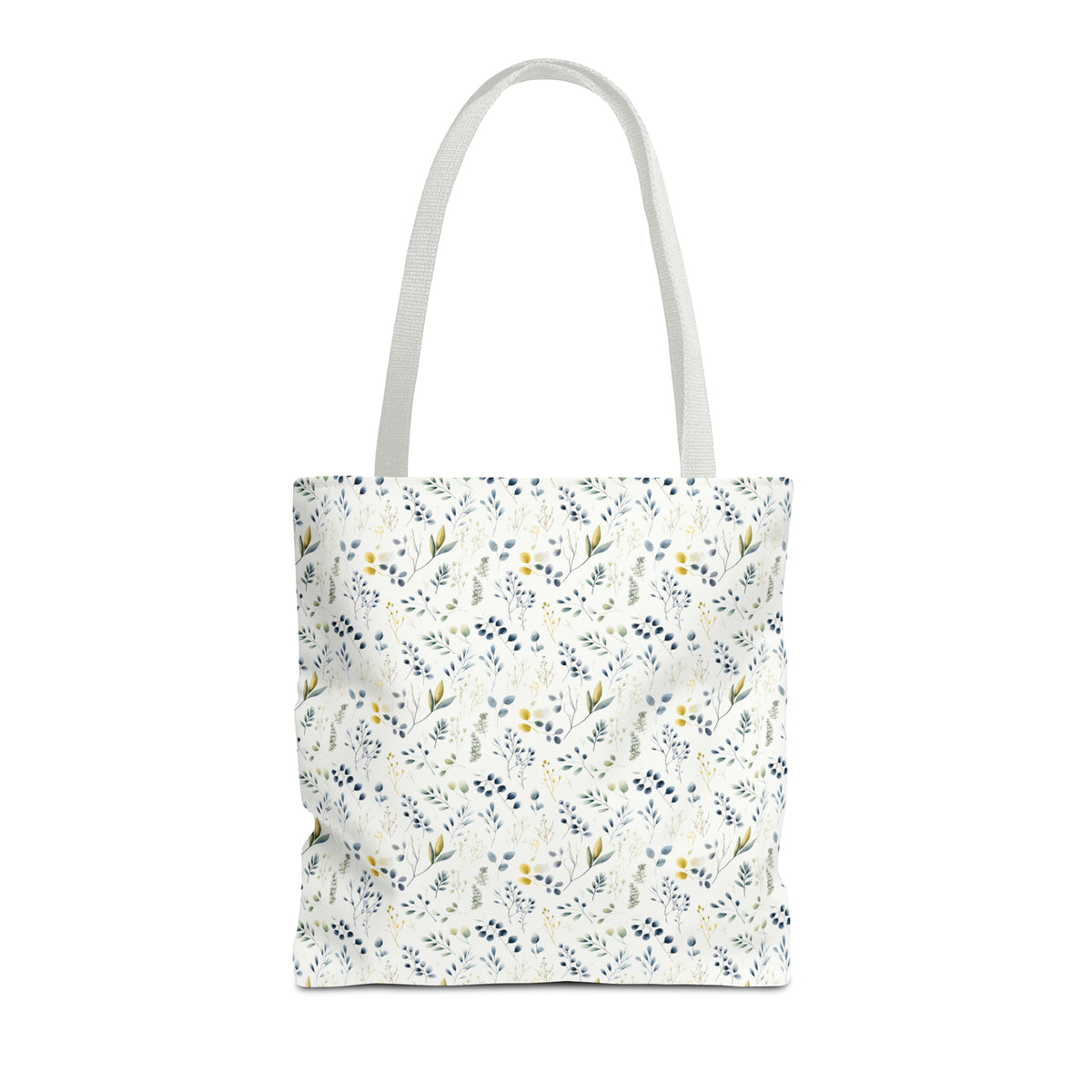 Botanicals Floral Pattern, Watercolour, Flowers, Tote Bag (AOP)