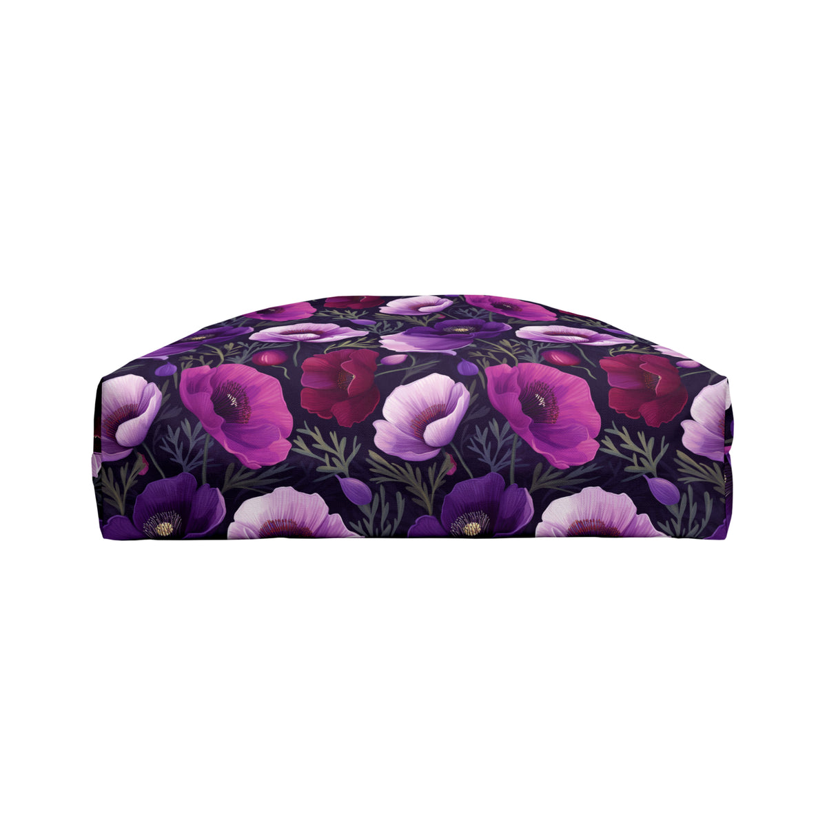 Purple Poppies Floral Pattern, Watercolour, Flowers, Weekender Tote Bag