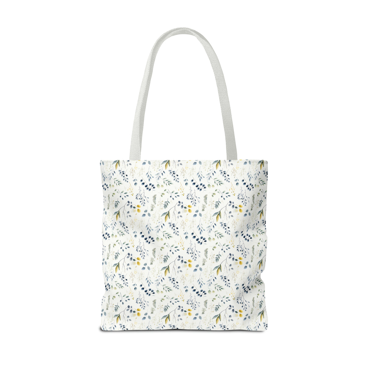 Botanicals Floral Pattern, Watercolour, Flowers, Tote Bag (AOP)