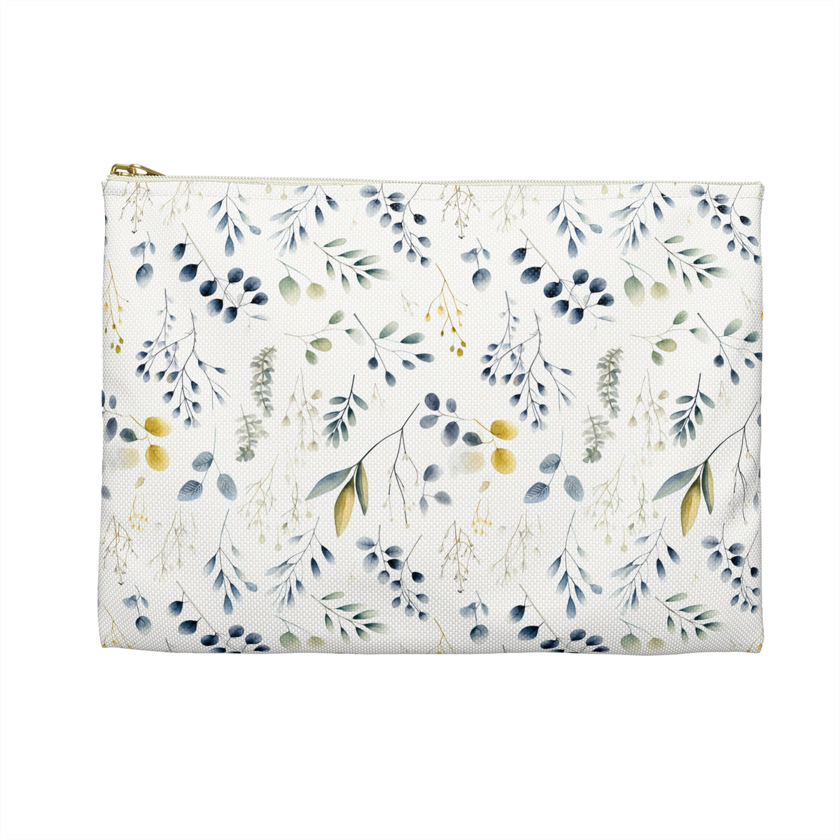 Botanicals Floral Pattern, Watercolour, Flowers, Accessory Pouch