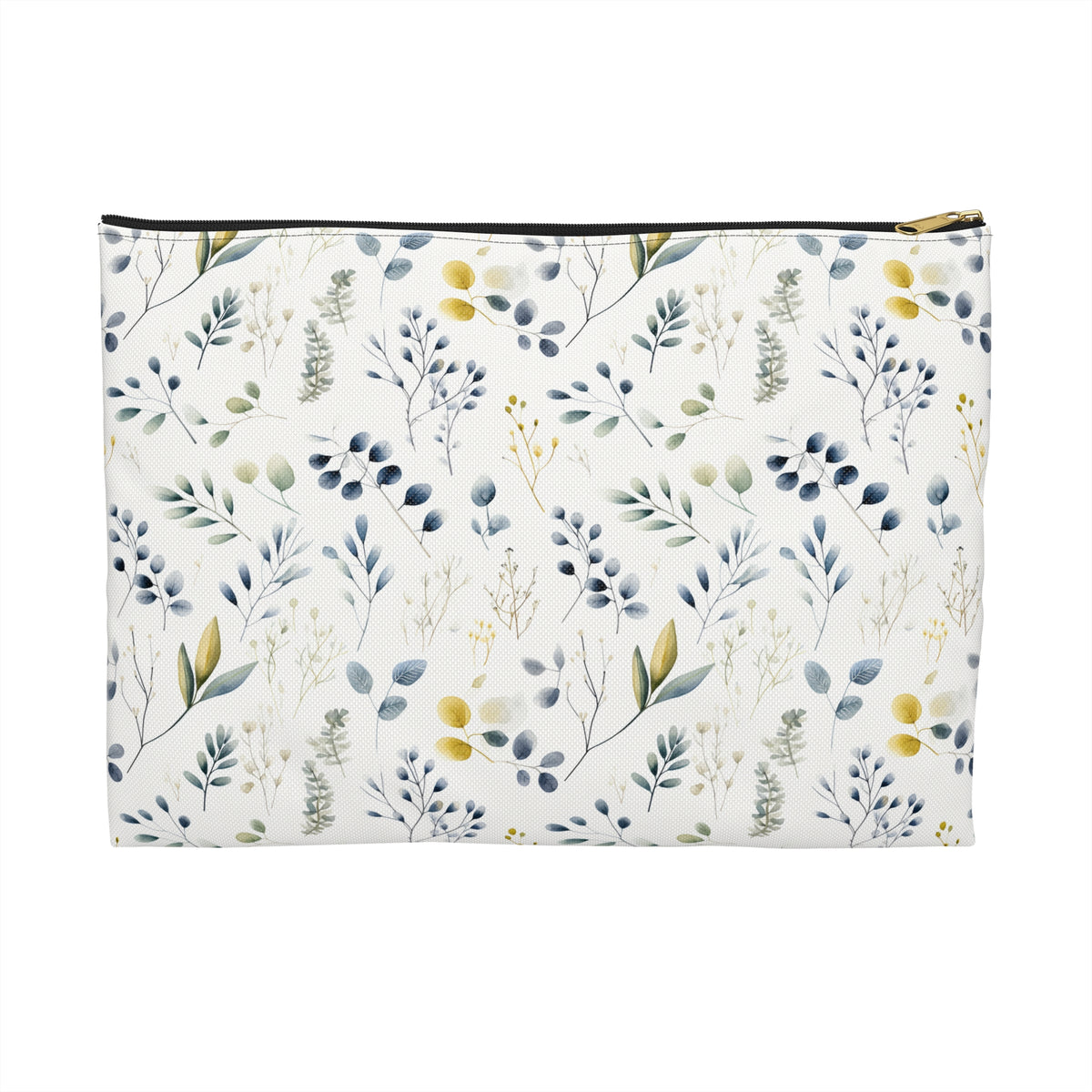 Botanicals Floral Pattern, Watercolour, Flowers, Accessory Pouch