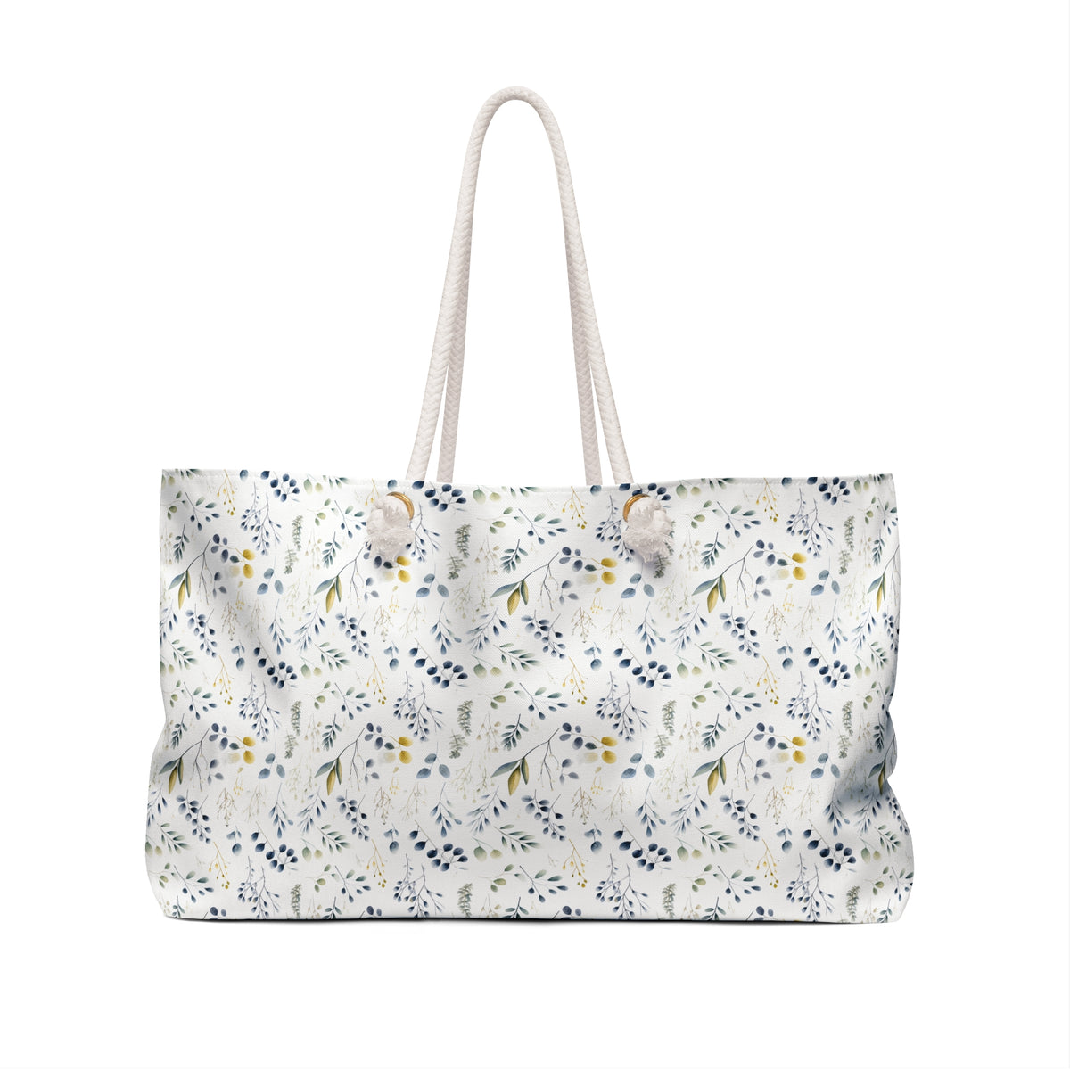 Botanicals Floral Pattern, Watercolour, Flowers, Weekender Tote Bag