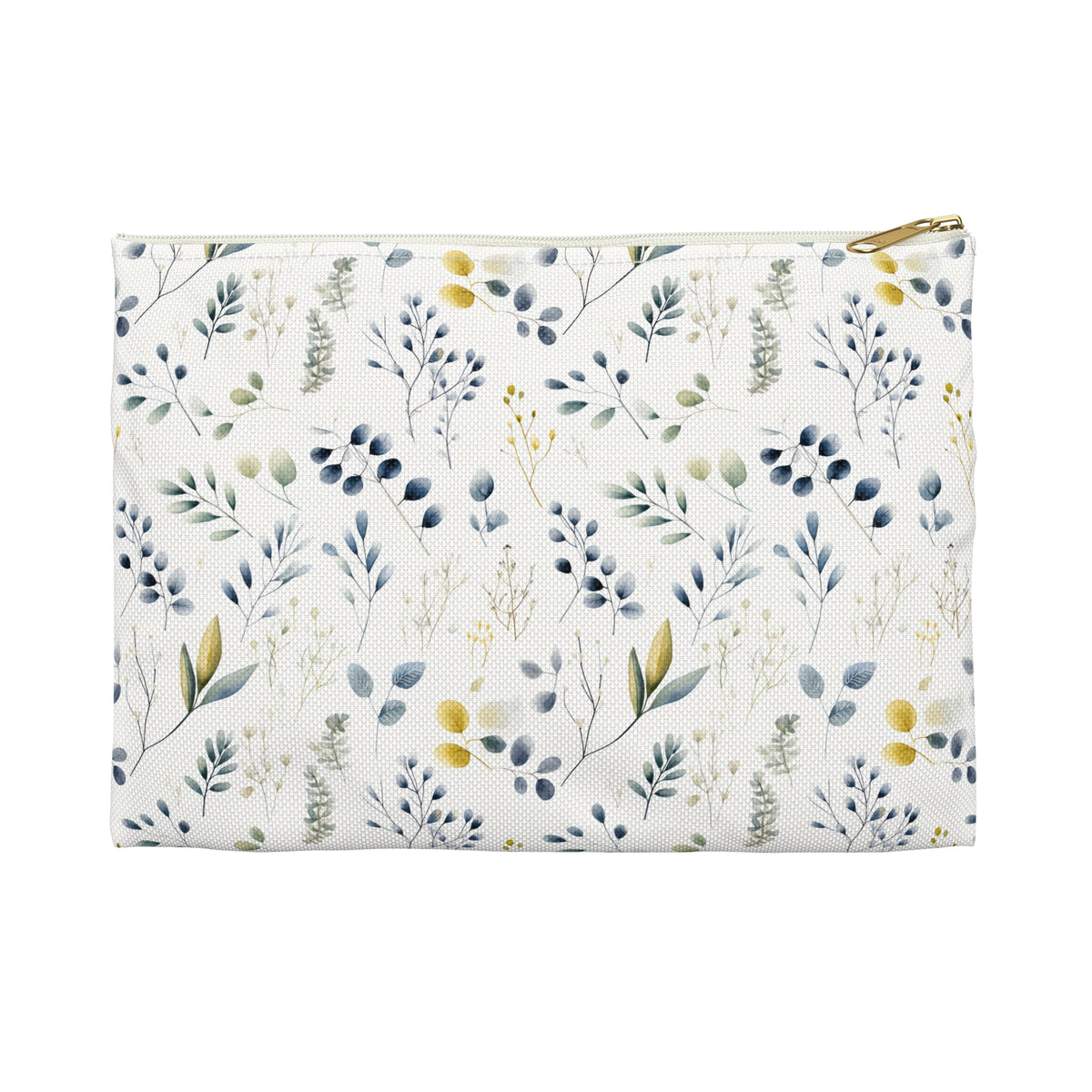 Botanicals Floral Pattern, Watercolour, Flowers, Accessory Pouch