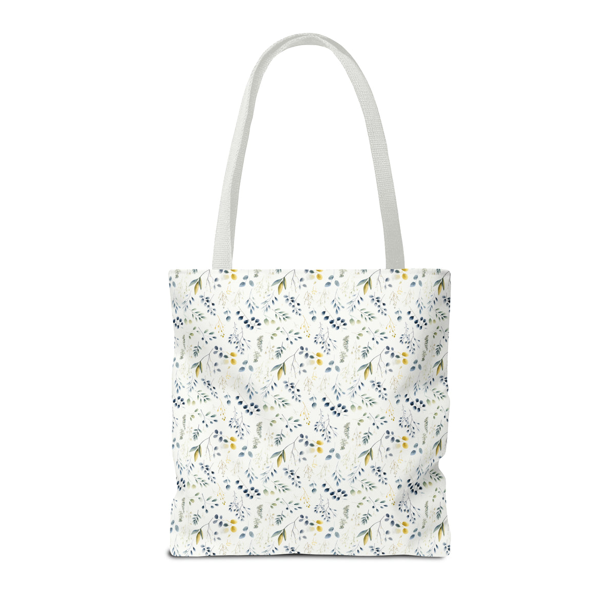 Botanicals Floral Pattern, Watercolour, Flowers, Tote Bag (AOP)